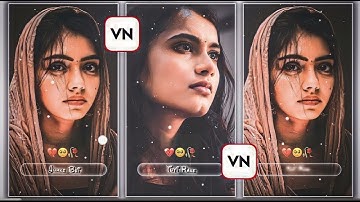 New Viral Lo-Fi Remix Status Video Editing in VN app | vn app se editing kaise kare |VN video editor