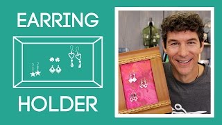 Pet Screen Earring Holder: Easy Craft Tutorial with Rob Appell of Man Sewing