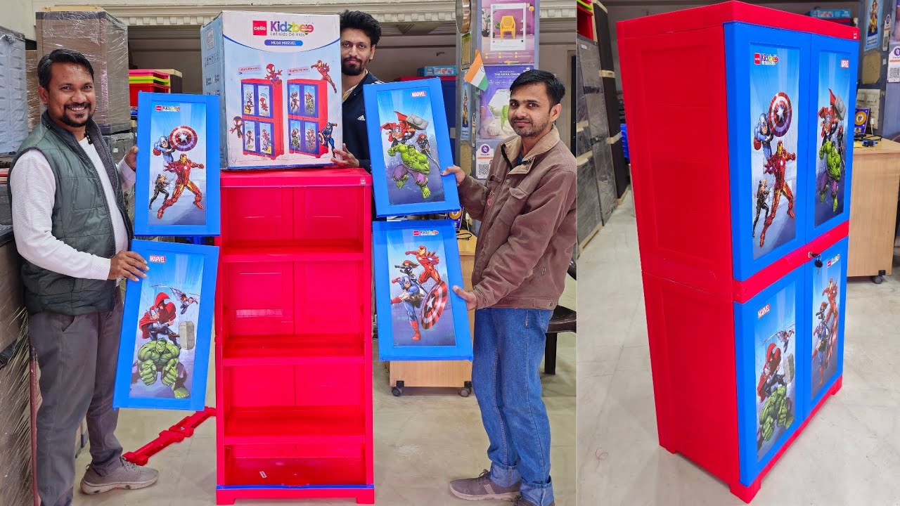 Cello Kidzbee Plastic Cupboard Unboxing Review & Installation!