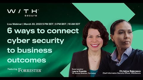 Put Cyber Security To Work For You