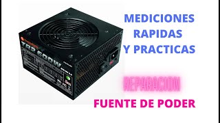 Reparación fuente termaltek mediciones rapidas y practicas