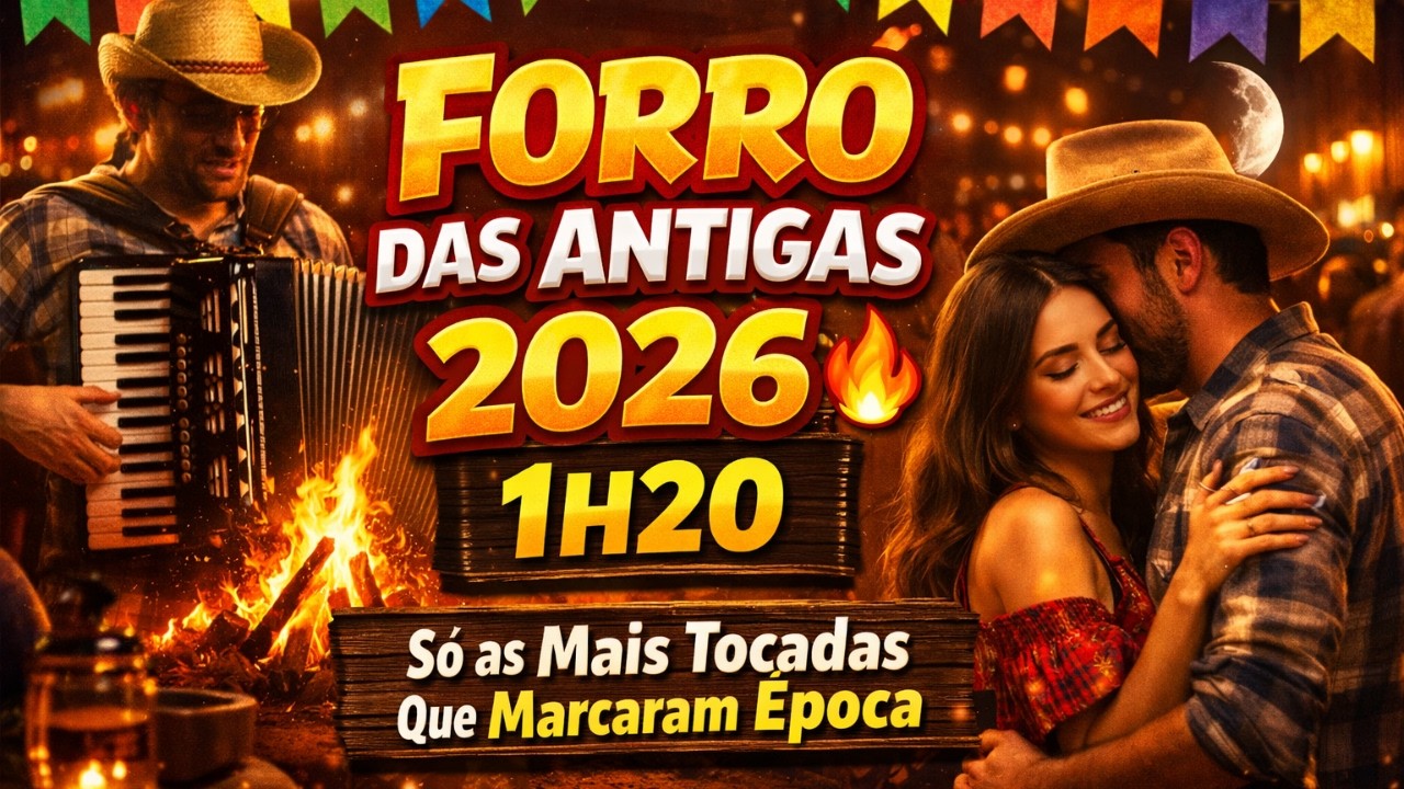 FORRÓ DAS ANTIGAS 2026 🔥 1H20 Só as Mais Tocadas Que Marcaram Época