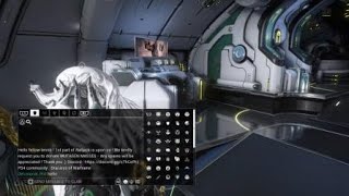 Warframe tenno conversation