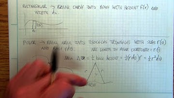 Calculus8j  Using Integration in polar coordinates to find area.