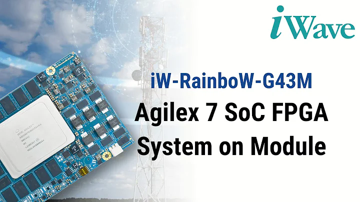 iW-RainboW-G43M System on Module Powered by Intel Agilex 7 SoC for Advanced Computing