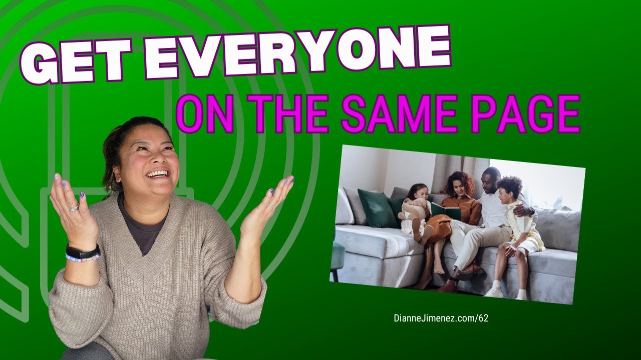 Family Routine:  How to Get Everyone on the Same Page