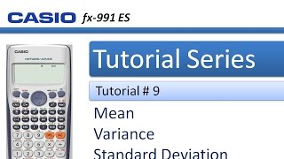 How to calculate Standard deviation, Variance and Mean in Casio 991 ES Plus screenshot 4