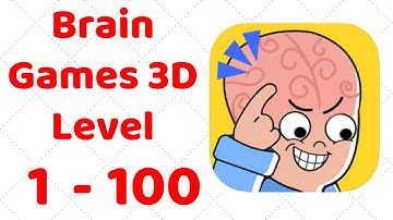 Brain Games 3D Level 1-100 Walkthrough Solution