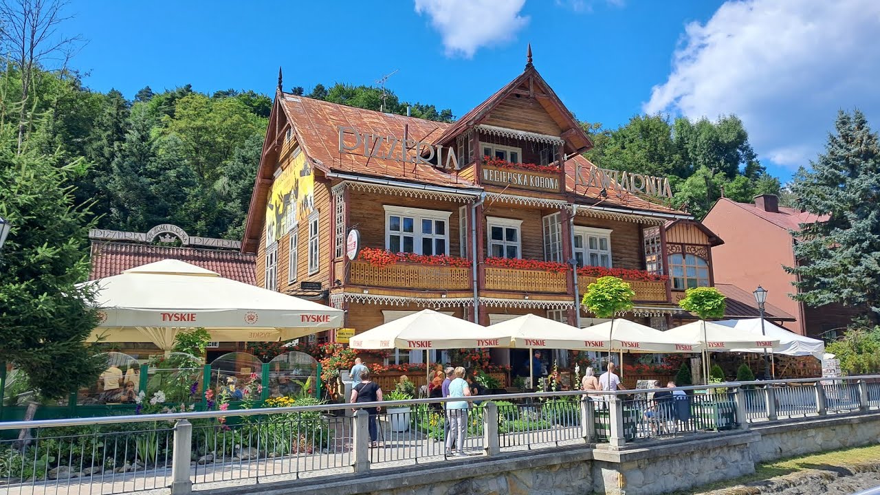 Krynica - Zdrój - sierpień 2023 r. kolejne piękne polskie miasto 😊