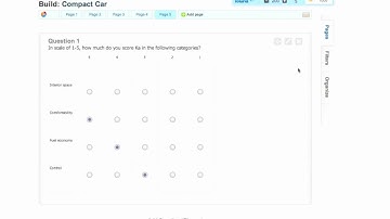 create question and question options - matrix
