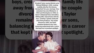 Elizabeth Taylor’s Early Family Chapter
