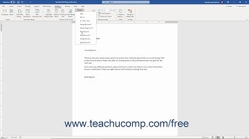Word 2019 and 365 Tutorial Mail Merge Rules Microsoft Training