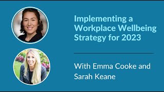 Implementing a Workplace Wellbeing Strategy for 2023