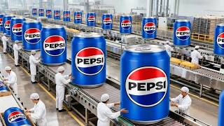 Inside The Largest Pepsi Factory: How Pepsi Is Made In Factory With Modern Technology (Full Process)
