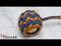 Herringbone knot pool ball cover