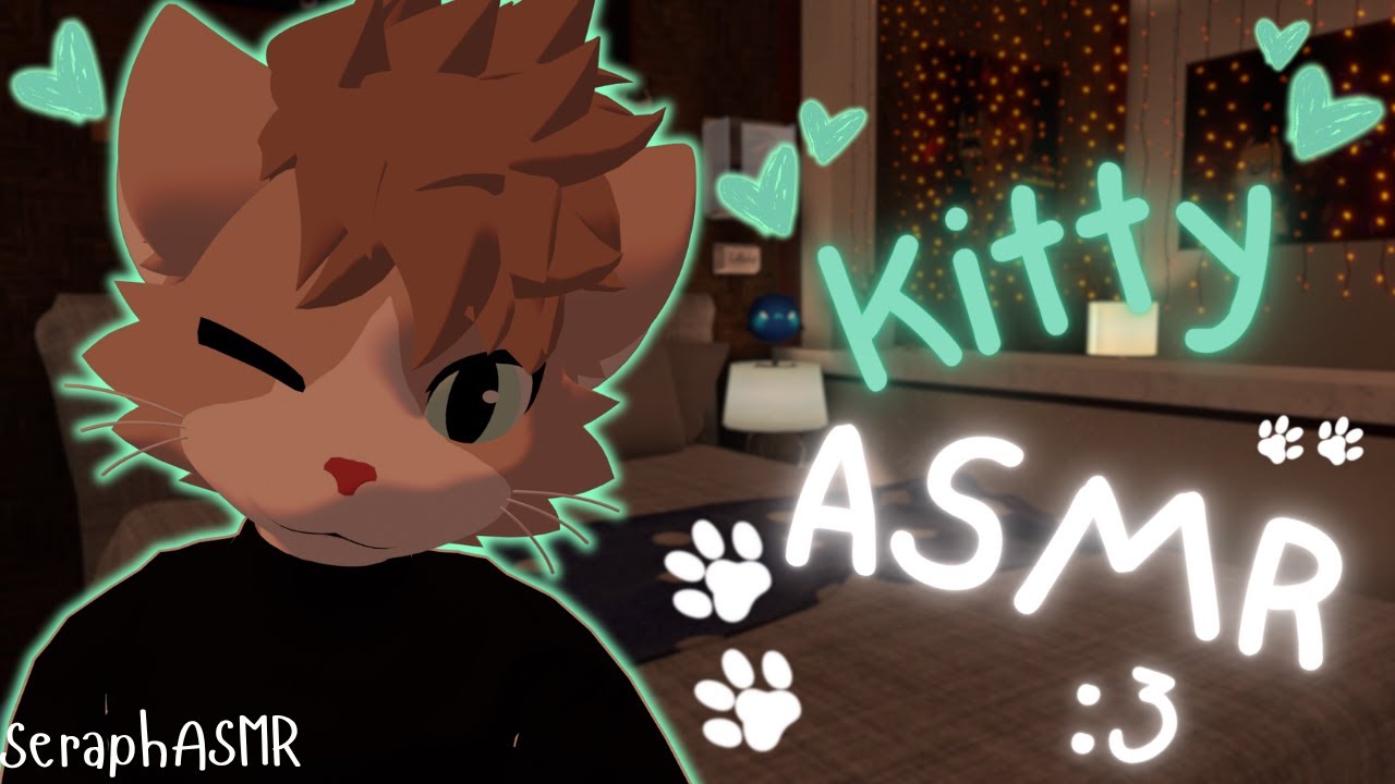 [Furry ASMR] Soft Catboy comforts and rambles to you :3 [Sleep-aid] [Soft-spoken] [Mouth sounds]