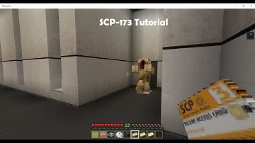 SCP-173 on Minecraft Bedrock | SCP Tutorials