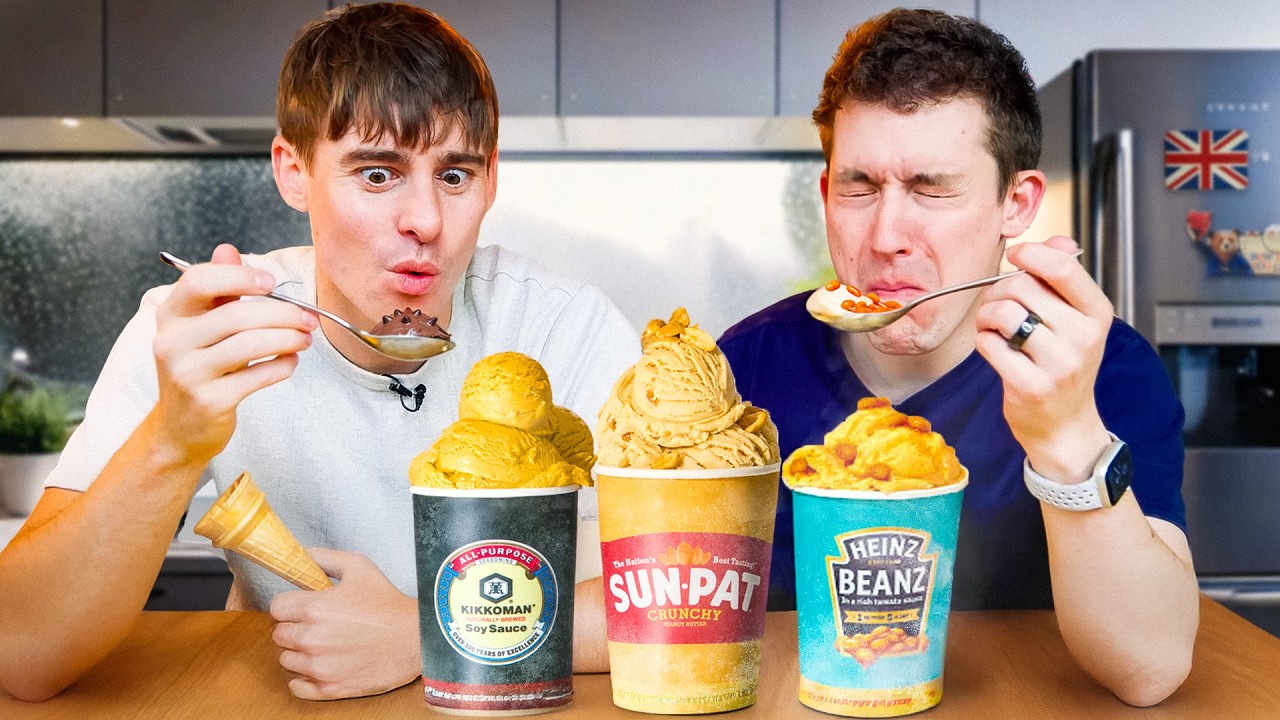 We tried London's Weirdest Ice Cream!