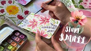 Start Small and Build a Creative Habit, Beginner Watercolor