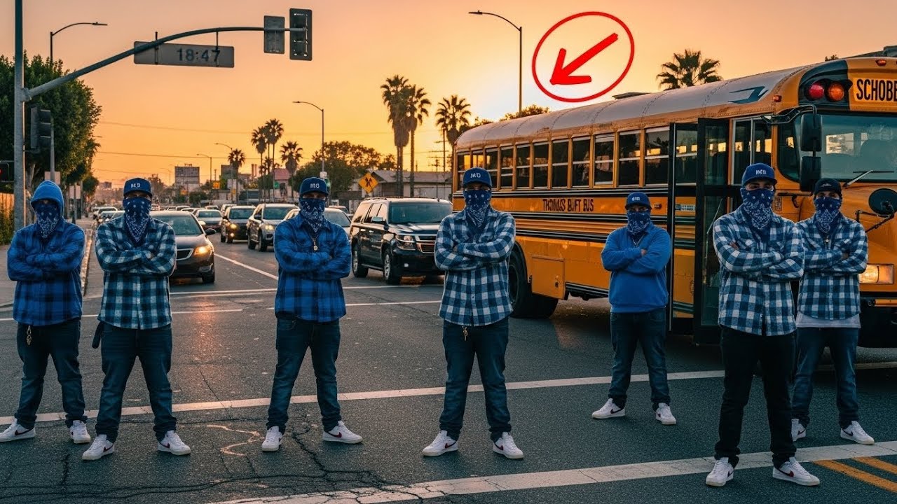 La MS-13 Rodeó Una Van Escolar en Los Ángeles — No Sabían Que 18 Agentes del FBI