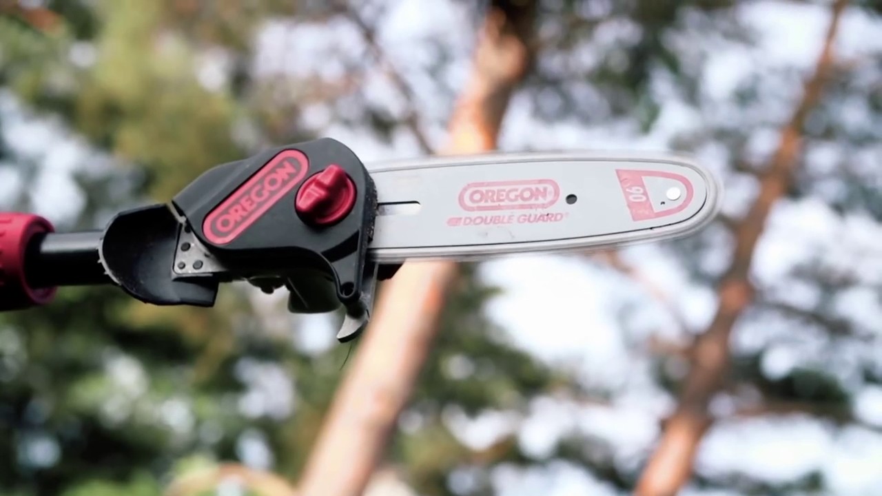 Oregon PS250 Şarjlı Yüksek Dal Budama Testeresi 40V MAX PS250 POLE SAW YouTube