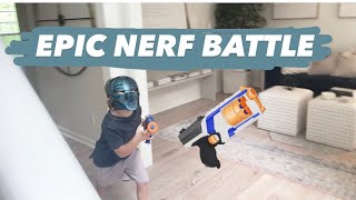 Kids Epic Nerf Battle 2021 || Nerf Battle With The Super Hero Kids || Leos Playplace