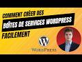 Comment créer des BOÎTES DE SERVICES WordPress Elementor | 2026 10/30