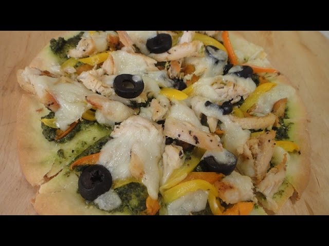 Chicken Pesto Pizza