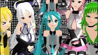 [MMD] PuruTadi Pai Rangers feat. Luka, Miku, Haku, Gumi, and Neru [HD]