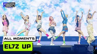 EL7Z UP (엘즈업) ALL MOMENTS 🎁💙 | MCOUNTDOWN IN FRANCE