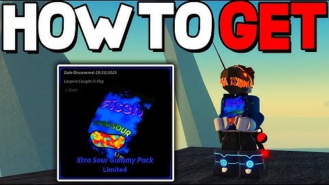 How To GET XTRA SOUR GUMMY PACK in FISCH! Roblox