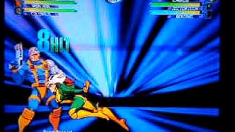 Marvel Vs. Capcom 2 Rogue/Ironman Reset