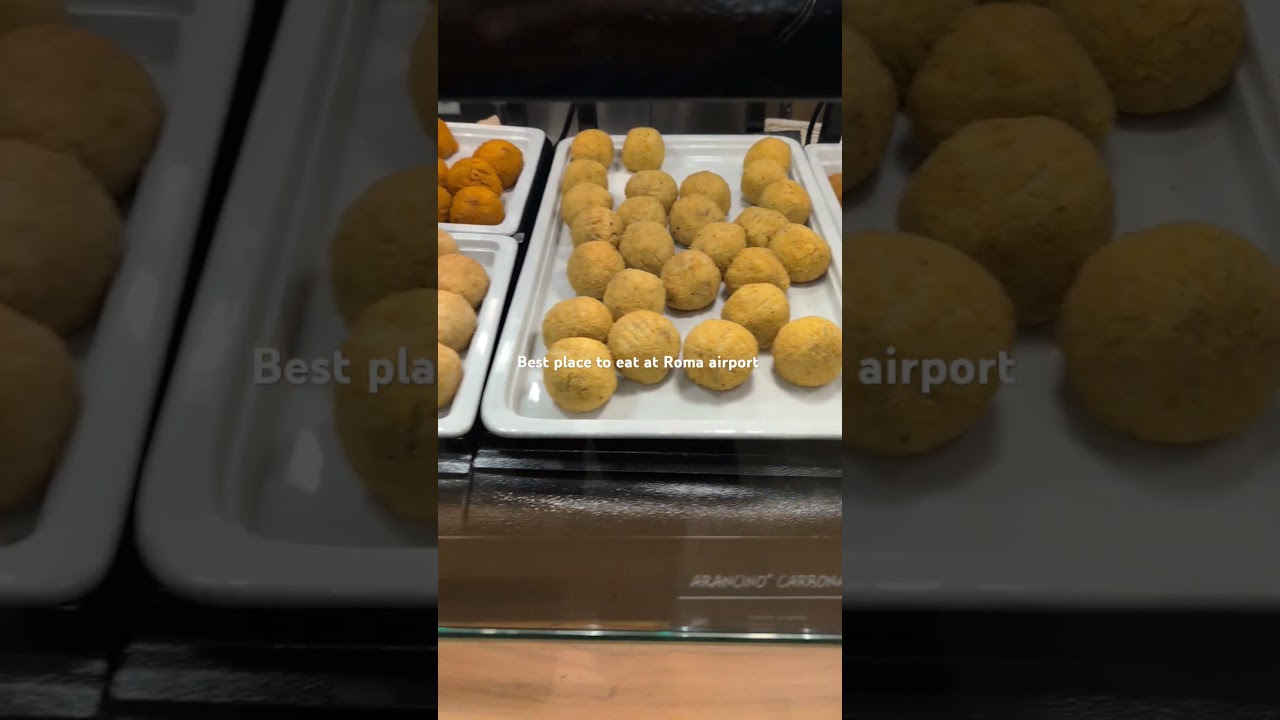 Rome airport cafe vergnano 