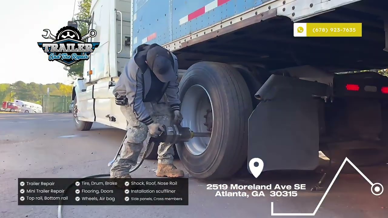 Trailer and tire repair