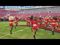 The 2018 Tampa Bay Buccaneers Cheerleaders First Performance!!