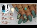 Press On Nail Hack (For Temporary Wear)  | Peel Off Base Coat | 2017 | DivaDollFlawless