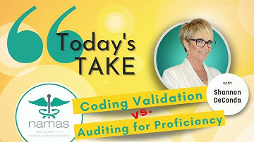 Coding Validation vs Auditing for Proficiency