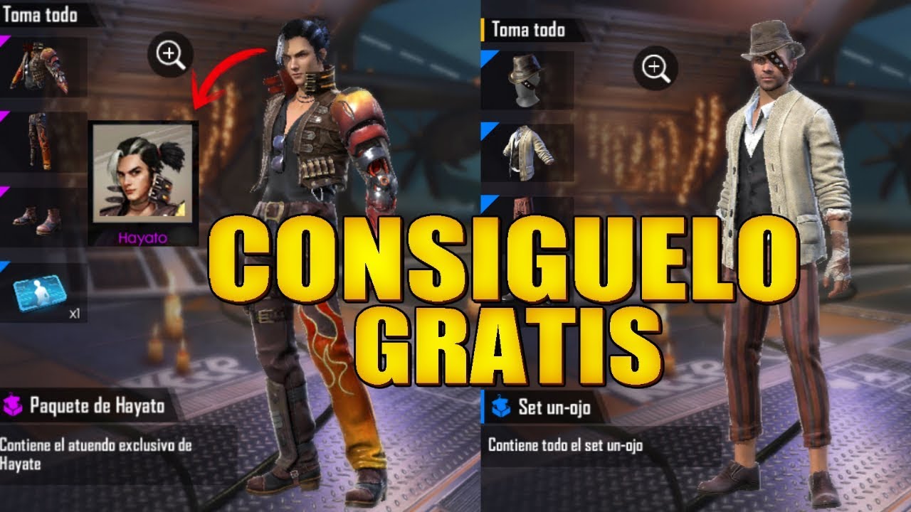 INFORMATE! ASI CONSEGUIRAS el PAQUETE de HAYATO & el set Un Ojo GRATIS