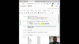 Data science Python -1 (Preprocessing): Missing value