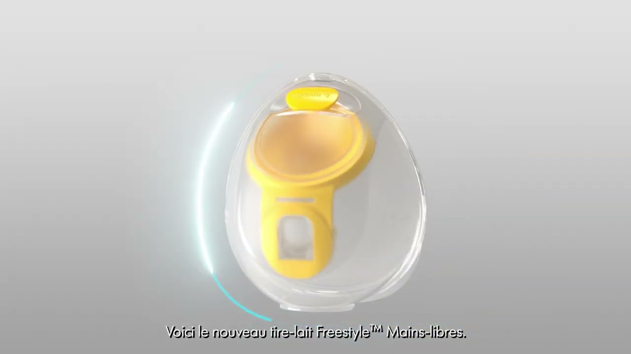 Medela Freestyle Tire-lait mains libres - Portable, Mobile et Discret avec  connectivité à l'application.