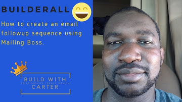 Builderall 🙂 (How to create an email followup sequence using Mailing Boss)