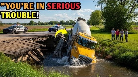 HOA Kept Sending Cement Trucks Across My Bridge — So I Set a Trap They’ll Never Forget!