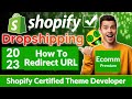 How To Redirect URL In Shopify How To Create Custom URL Redirects In Shopify