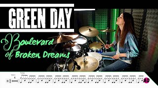 Boulevard of Broken Dreams - Green Day - Drum Cover (Drum Score)