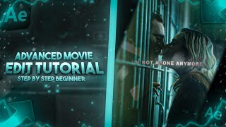 • How To Make This ADVANCED MOVIE EDIT on After Effects | step by step tutorial •