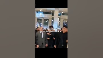 Different Types Of Bodyguard In Kpop #kpop #fypシ