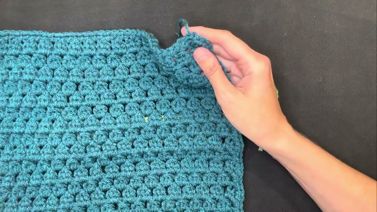 Block 7- Bobble Stitch