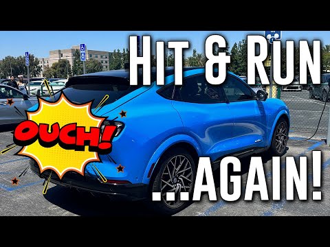 Mustang Mach-E Hit & Run Again | We Got a Disney Ding