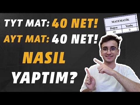 Matematiği fullemek istiyorsan izle ( Tyt Ayt Matematik Taktiği )