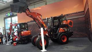 The KUBOTA RADLADER R085 tractor 2020